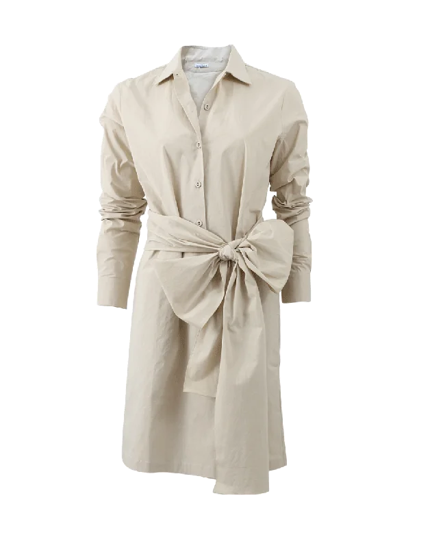 Wrap Belt Cotton Dress Tunics Cozy comfortable