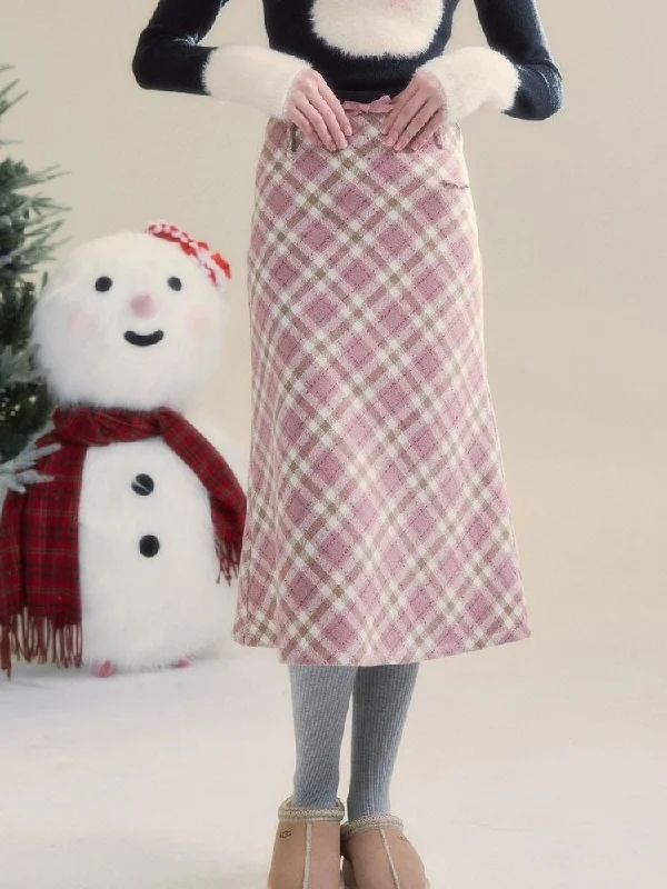 Slim design half-body skirt【s0000005508】 corduroy skirt cozy