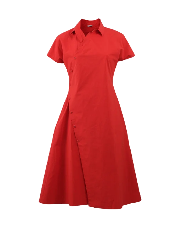 Asymmetrical Cotton Dress Tunics Luxurious premium