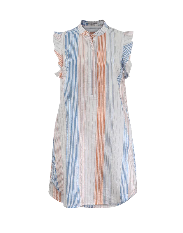 Diana Striped Dress Tunics Handmade artisanal