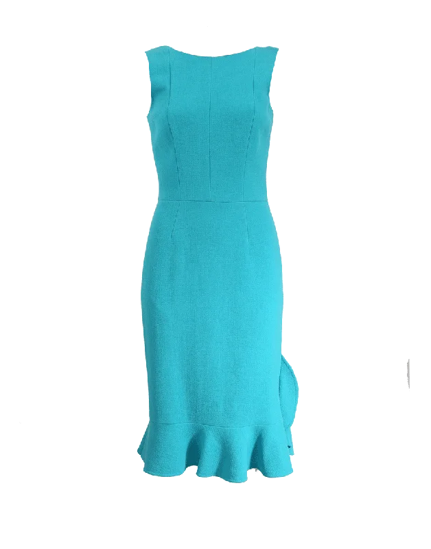 Flounce Bottom Dress Tunics Cozy soft