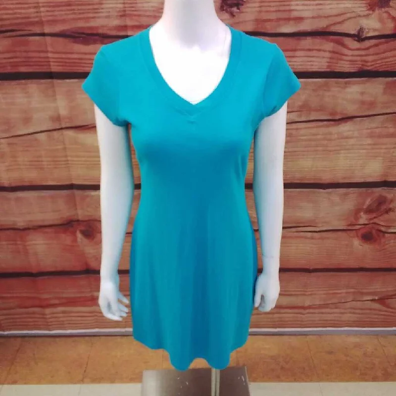 NEWPORT NEWS TEAL DRESS SIZE M TCC Tunics Chic fashionable