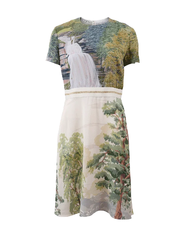 Petra Landscape Print Dress Tunics Exclusive limited