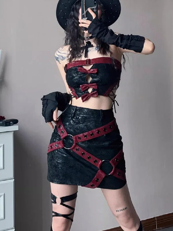 Original design bike skirt【s0000006224】 velvet skirt luxurious