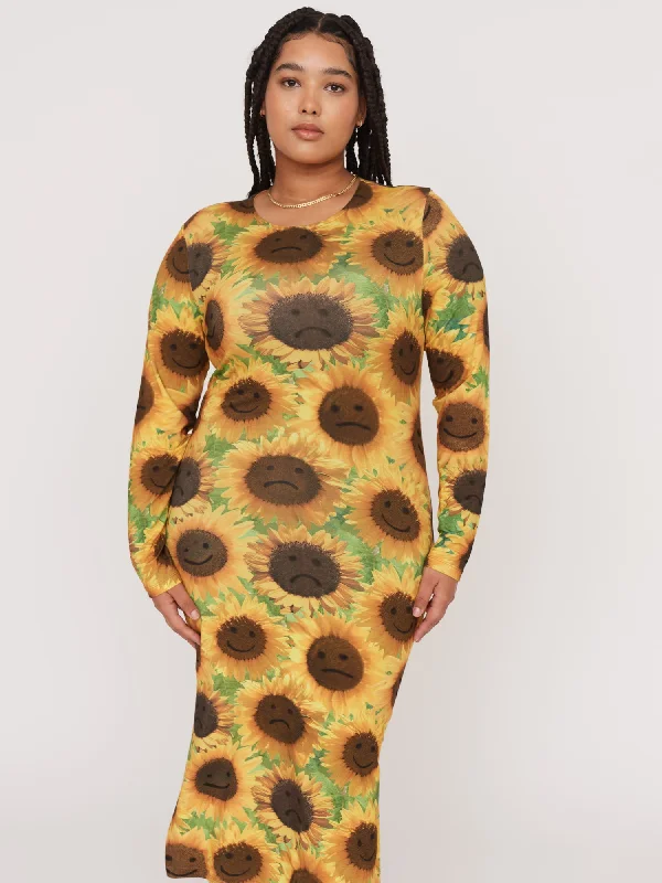 Sunflower Fitted Dress Tunics Office stylish