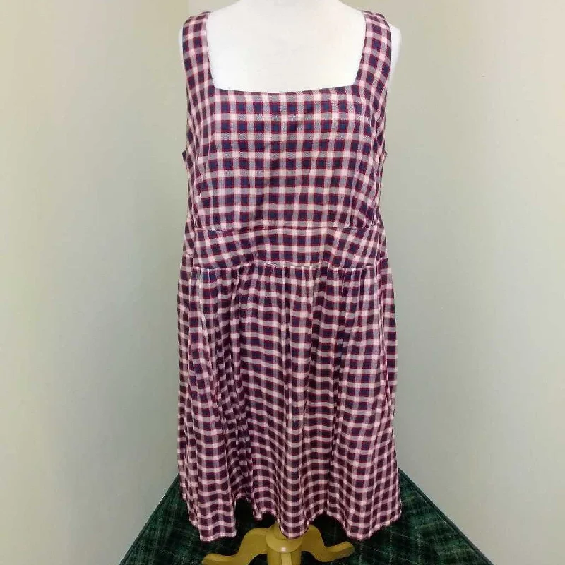 ESHAKTI RED BLUE DRESS SIZE 18 TCC Tunics Bestseller popular