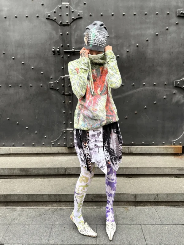 Patchwork Multi-Way Sheath Skirt【s0000007655】 vintage skirt charm