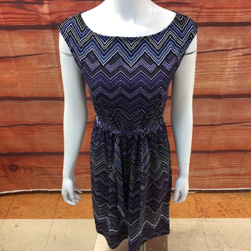 ANN TAYLOR PURPLE PRINT DRESS SZ 6 TCC Tunics Hiking breathable