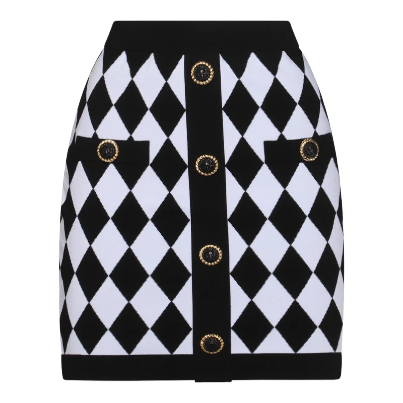 Balmain Skirts corduroy skirt durable