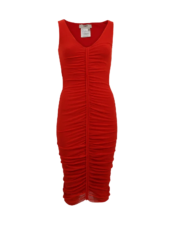 Fitted Dress Tunics Corduroy durable