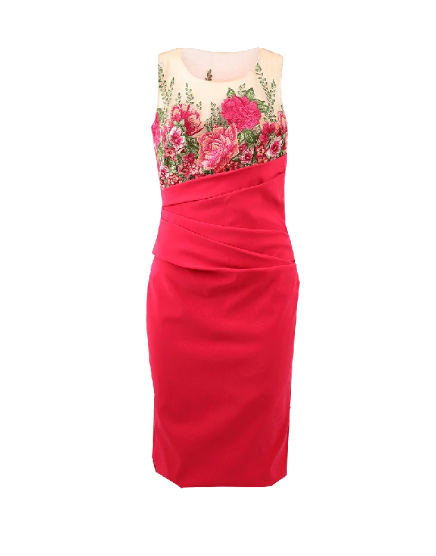 Embroidered Cocktail Dress Tunics Velvet soft
