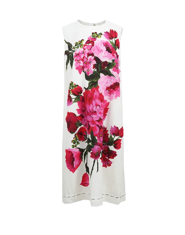 Cady Floral Shift Dress Tunics Party sparkling