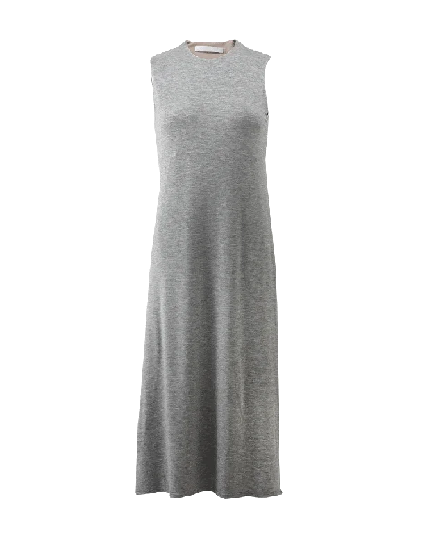 Midi Jersey Wrap Dress Tunics Stylish elegant