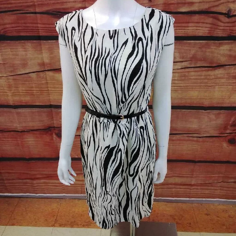 MERCER & MADISON ANIMAL PRINT LINEN DRESS SIZE 10 TCC Tunics Cozy soft