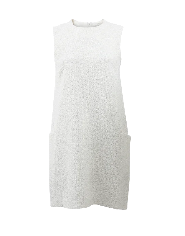 Boucle Shift Dress Tunics Sophisticated sleek