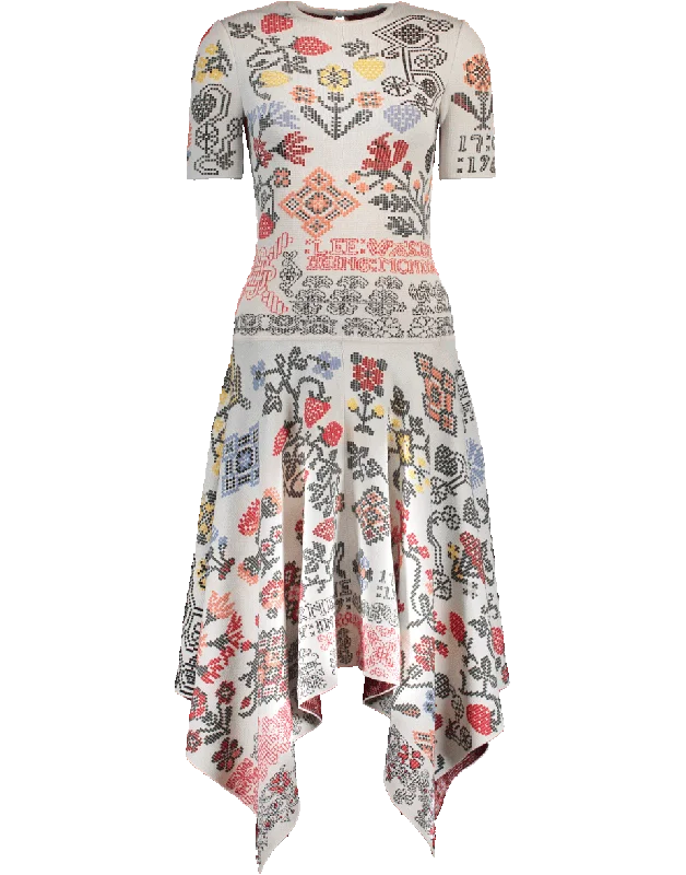 Hankerchief Dress Tunics Spring floral