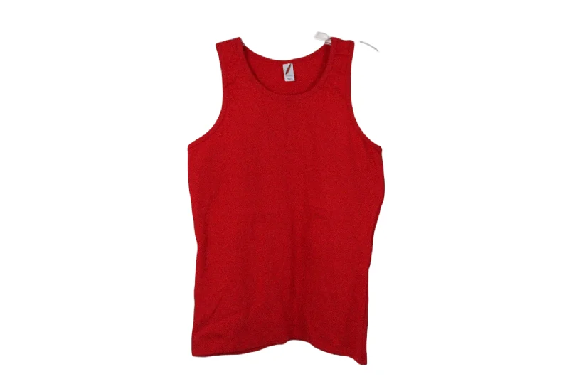 Jensen Apparel Red Tank Top | L bronze tank top