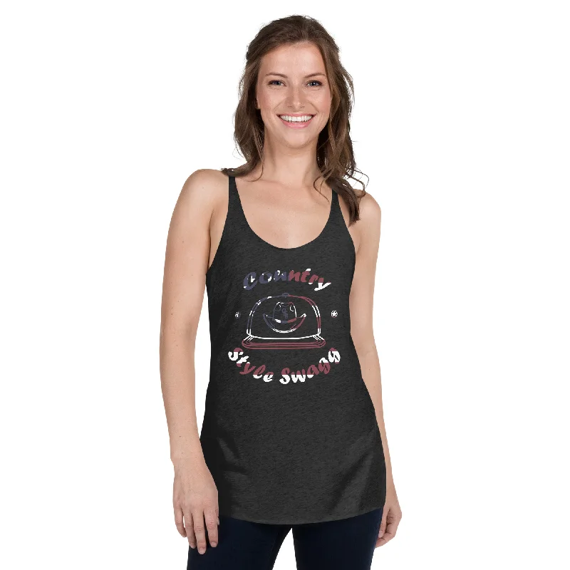 Country Style Swagg USA  Women's Racerback Tank print tank top