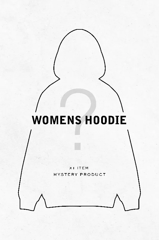 Hype Womens Mystery Hoodie X1 Hoodie with Crew Neck Simple Timeless