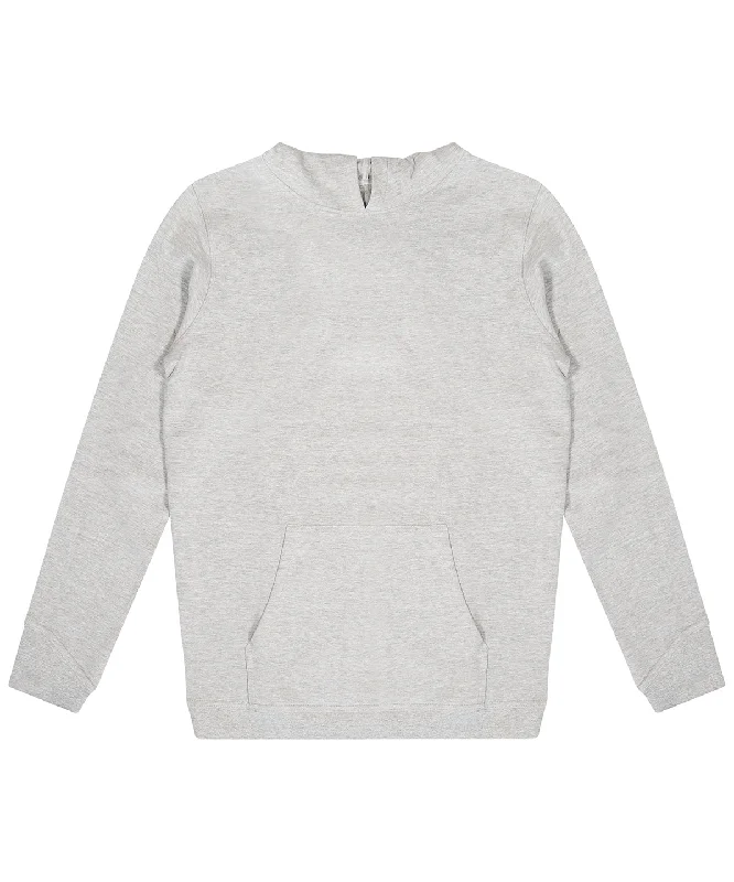 Heather Grey - Corcovado organic hoodie Hoodie with Tie-Dye Psychedelic Retro