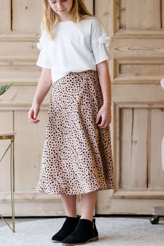 Cheetah High Waist Flare Skirt - FINAL SALE corduroy skirt textured