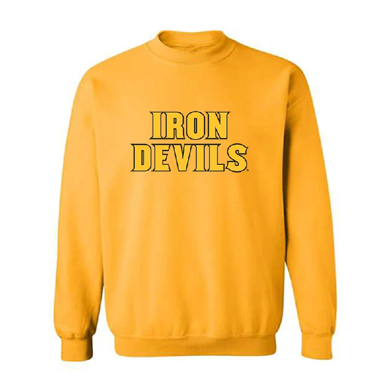 Arizona State - NCAA Women's Track & Field : Adriana Tatum - Replica Shersey Crewneck Sweatshirt Hoodie with Mesh Breathable Sporty