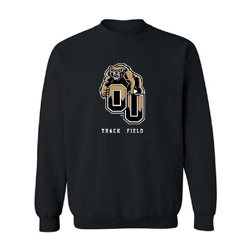 Oakland - NCAA Women's Track & Field : Desteny DeJarnett - Classic Shersey Crewneck Sweatshirt Hoodie with Reflective Safety Nightwear