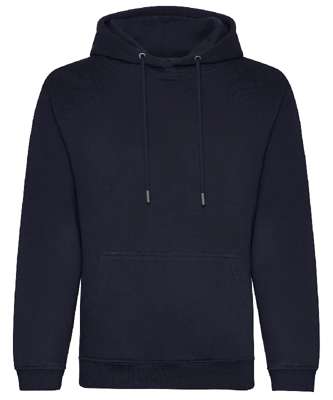 New French Navy - Organic hoodie Hoodie Crop Top Short Trendy