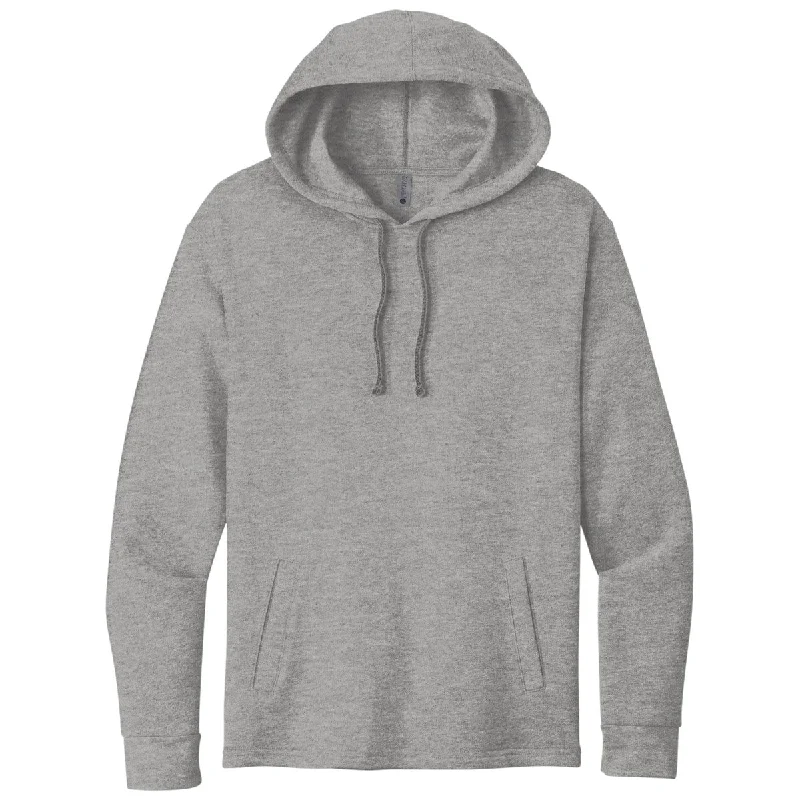 Next Level Unisex Heather Grey PCH Fleece Pullover Hoodie Bolero Style Sweater