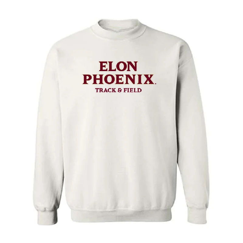 Elon - NCAA Women's Track & Field : Meghan Wilcox - Classic Fashion Shersey Crewneck Sweatshirt Hoodie with Elastic Waist Stretchable Comfortable