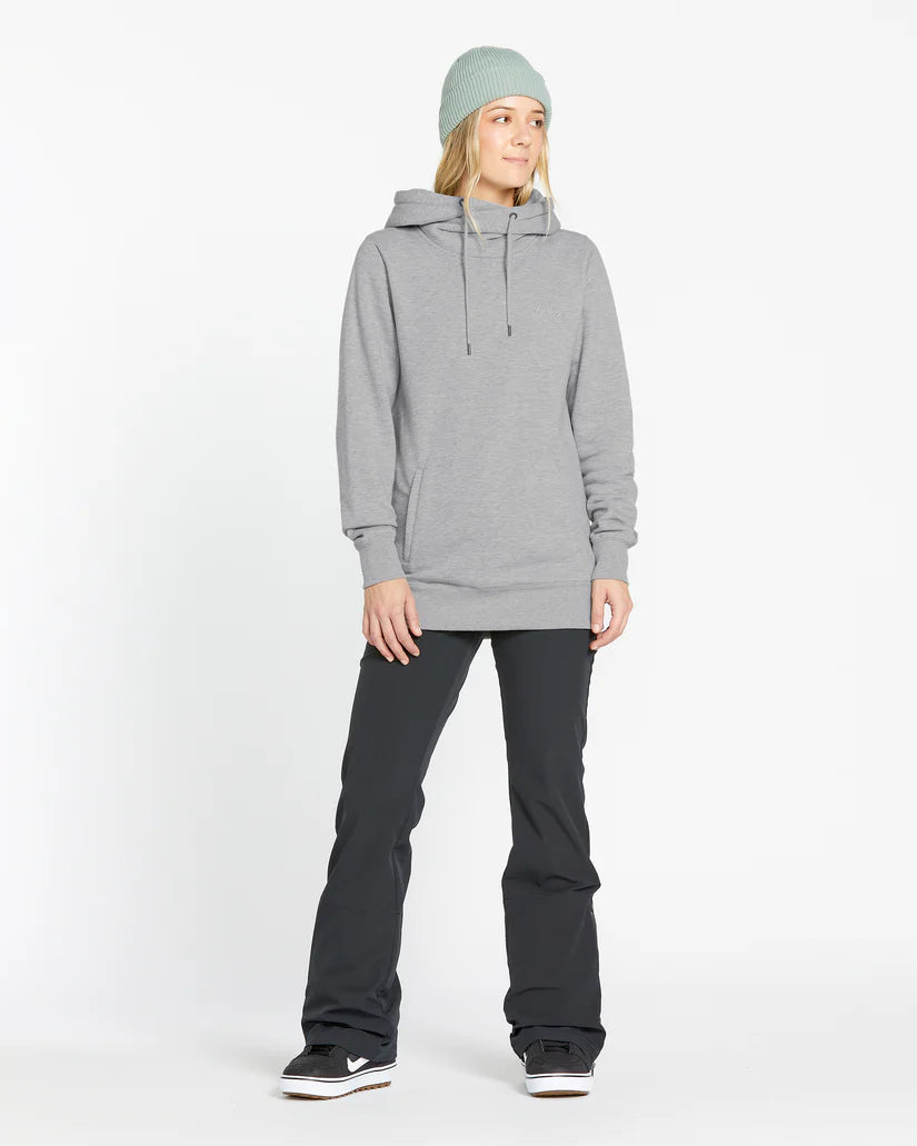 VOLCOM TOWER PULLOVER FLEECE HOODIE Hoodie with Color Block Contrast Stylish