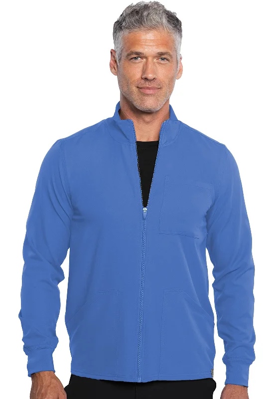 Men's Zip Front Jacket By Medcouture  XXS-3XL  /  Ciel Rayon Fabric Velvet Fabric Corduroy Fabric