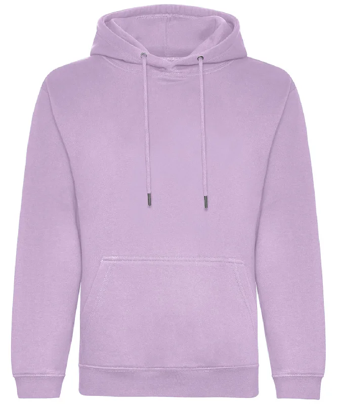 Lavender - Organic hoodie Hoodie with Hem Detail Decorative Unique