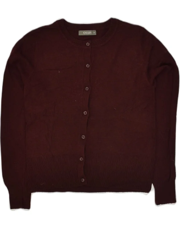 OASIS Womens Cardigan Sweater UK 12 Medium Brown Viscose Rayon Fabric Velvet Fabric Corduroy Fabric OASIS Womens Cardigan Sweater UK 12 Medium Brown Viscose Rayon Fabric Velvet Fabric Corduroy Fabric