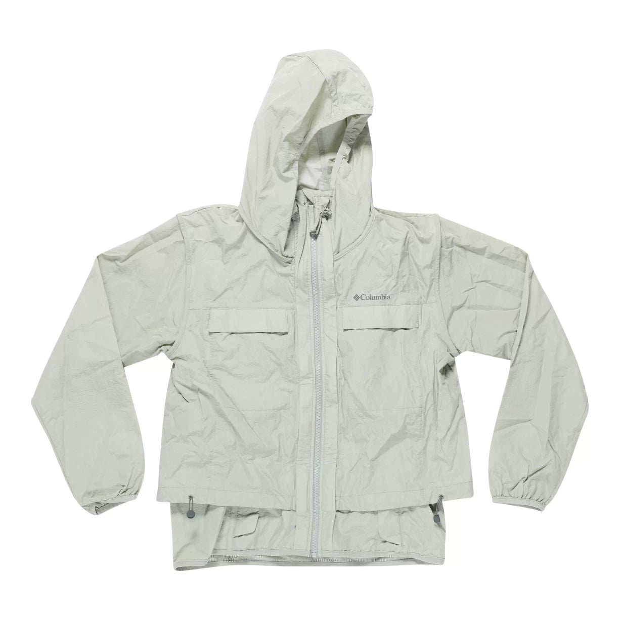 Columbia Spring Canyon Wind Interchange Jacket - Women's Hooded Jacket Caped Jacket Shawl Collar Jacket