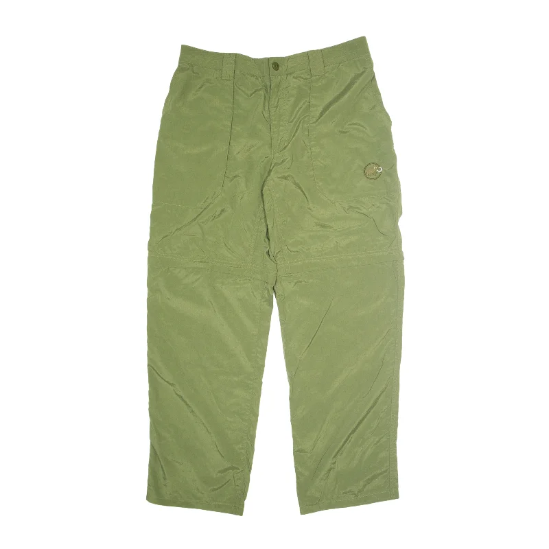 MAMMUT Removable Leg Cargo Trousers Green Regular Straight Womens W36 L30 Trousers Chinos Classic