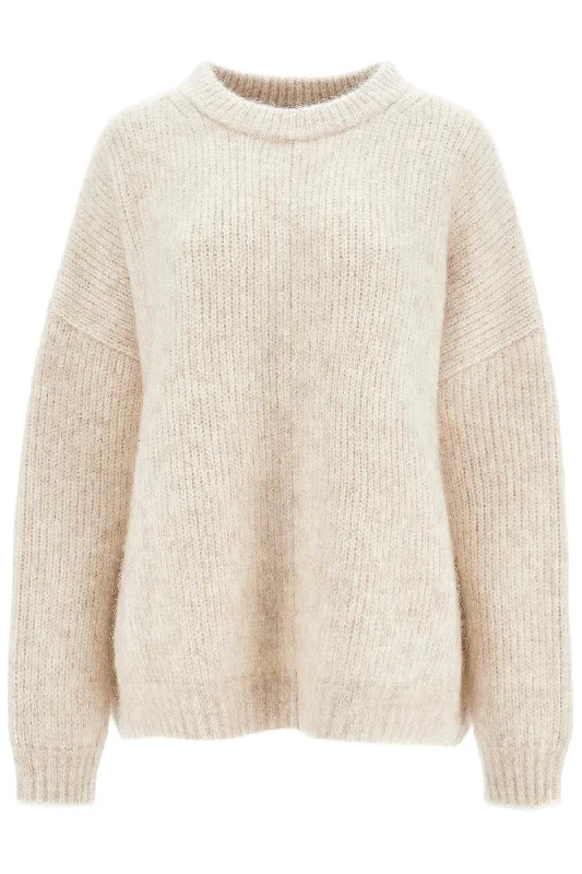 'mohair scott pullover AW24 K23335 CREAM Wide Sleeve Pullover