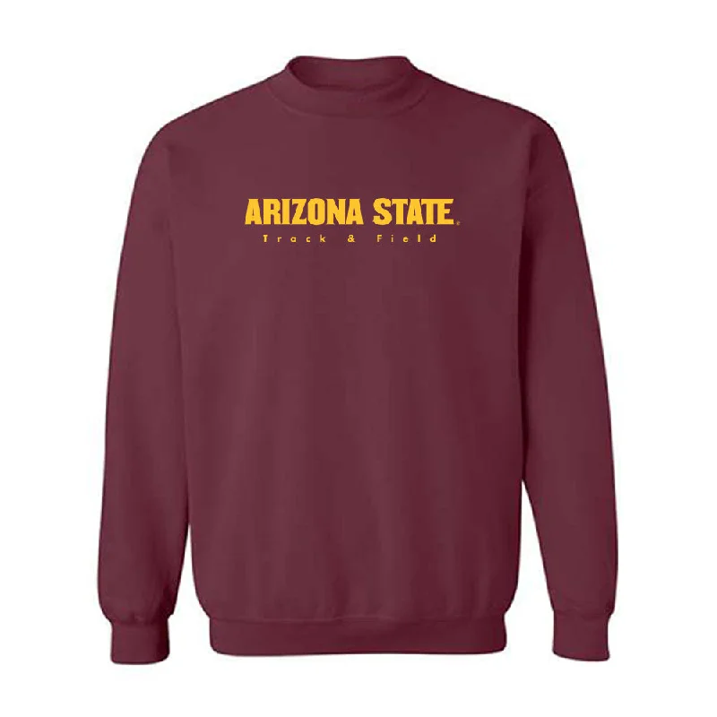 Arizona State - NCAA Women's Track & Field : Taylor Brown - Classic Shersey Crewneck Sweatshirt Hoodie with Relaxed Fit Easy Casual