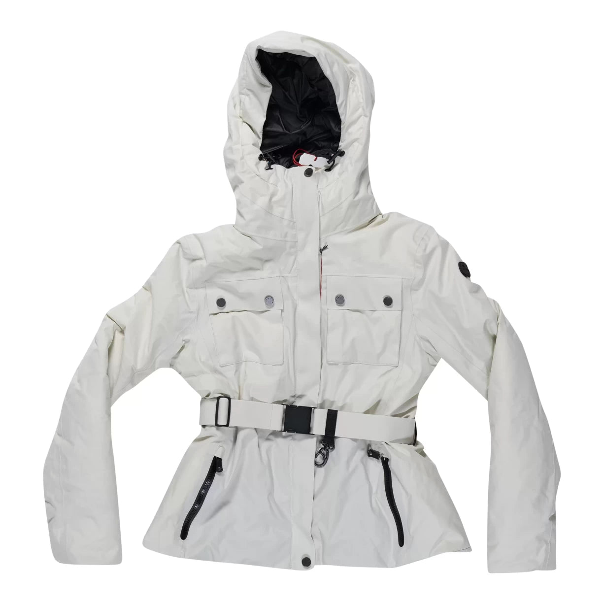 Erin Snow Diana Insulated Jacket In Eco Sporty - Women's Toggled Jacket Drawstring Jacket Belted Jacket