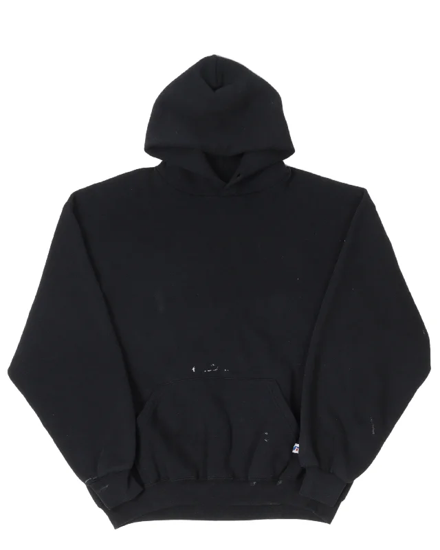 Russell Athletic Hoodie Hoodie with Rhinestones Sparkly Elegant