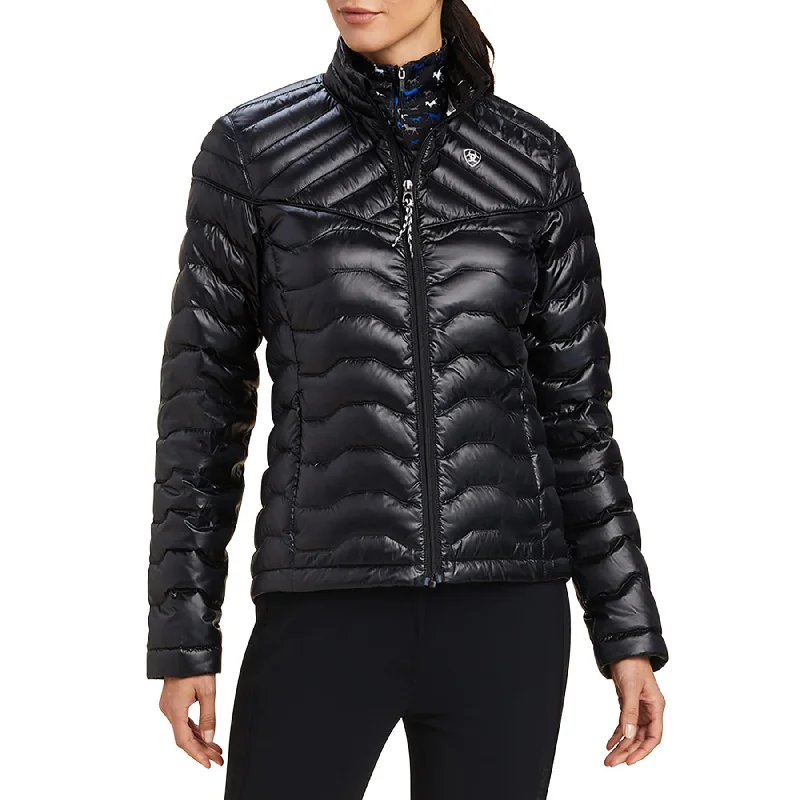 Ariat Women's Ideal Down Iridescent Black Jacket Plaid Jacket Tartan Jacket Houndstooth Jacket Ariat Women's Ideal Down Iridescent Black Jacket Plaid Jacket Tartan Jacket Houndstooth Jacket