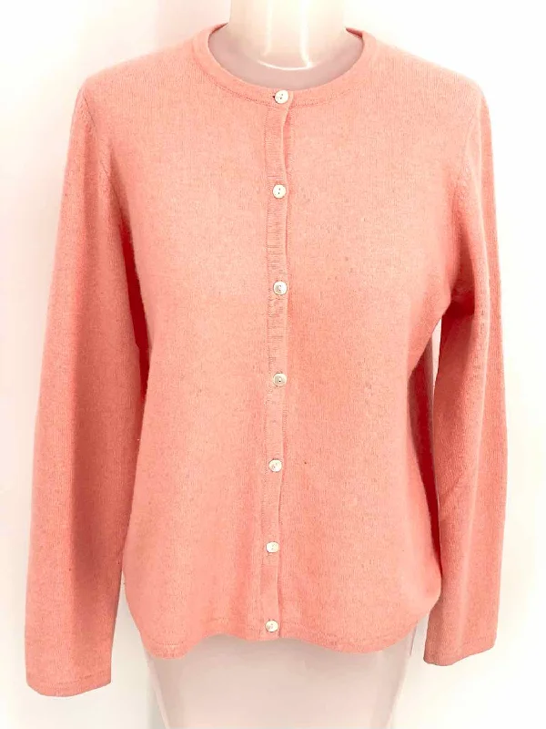 Charter Club Women's Peach Button Down Cashmere Size S Cardigan Button Cardigan Zip Cardigan Pullover Cardigan Charter Club Women's Peach Button Down Cashmere Size S Cardigan Button Cardigan Zip Cardigan Pullover Cardigan