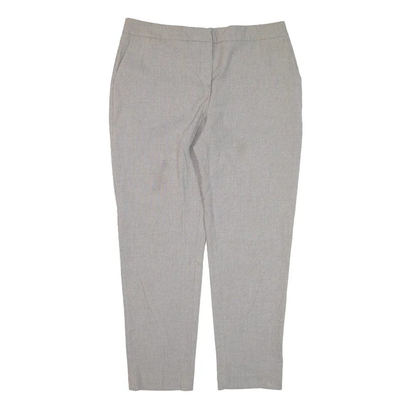 REISS Trousers Grey Regular Tapered Womens W32 L27 Trousers Trousers Formal