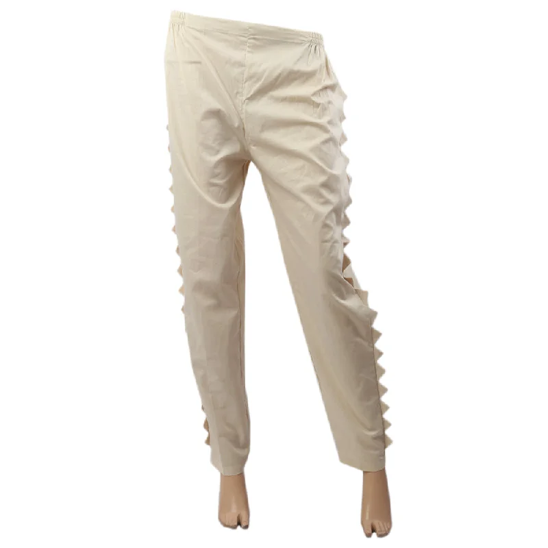 Women's Woven Trouser - Skin Trousers Modern Contemporary