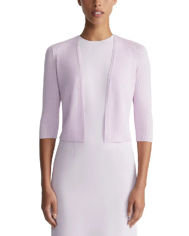 Lafayette 148 New York Cropped Open Front Silk-Blend Cardigan Machine Wash Dry Clean Hand Wash Lafayette 148 New York Cropped Open Front Silk-Blend Cardigan Machine Wash Dry Clean Hand Wash