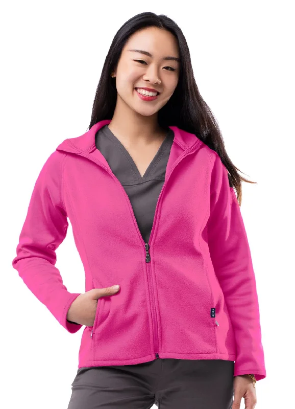 Performance Full Zip Bonded Fleece Jacket by Adar XXS-3XL / Fruit Punch Rayon Jacket Velvet Jacket Corduroy Jacket Performance Full Zip Bonded Fleece Jacket by Adar XXS-3XL / Fruit Punch Rayon Jacket Velvet Jacket Corduroy Jacket