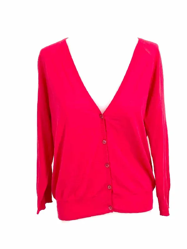 Tory Burch Women's Red Button Down Cotton Size L Cardigan Plaid Cardigan Polka Dot Checkered Tory Burch Women's Red Button Down Cotton Size L Cardigan Plaid Cardigan Polka Dot Checkered