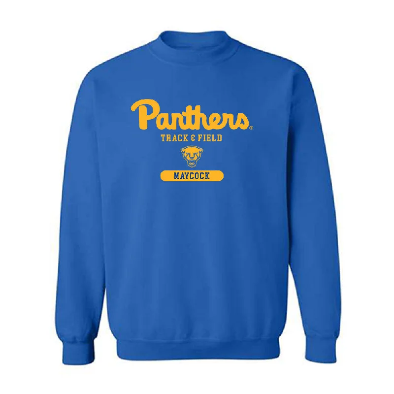 Pittsburgh - NCAA Women's Track & Field : Maya Maycock - Classic Shersey Crewneck Sweatshirt Hoodie Jacket Zipper Layering