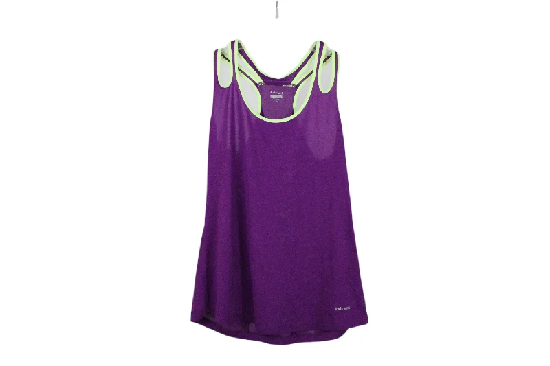 Hind Purple Athletic Tank | S coral tank top