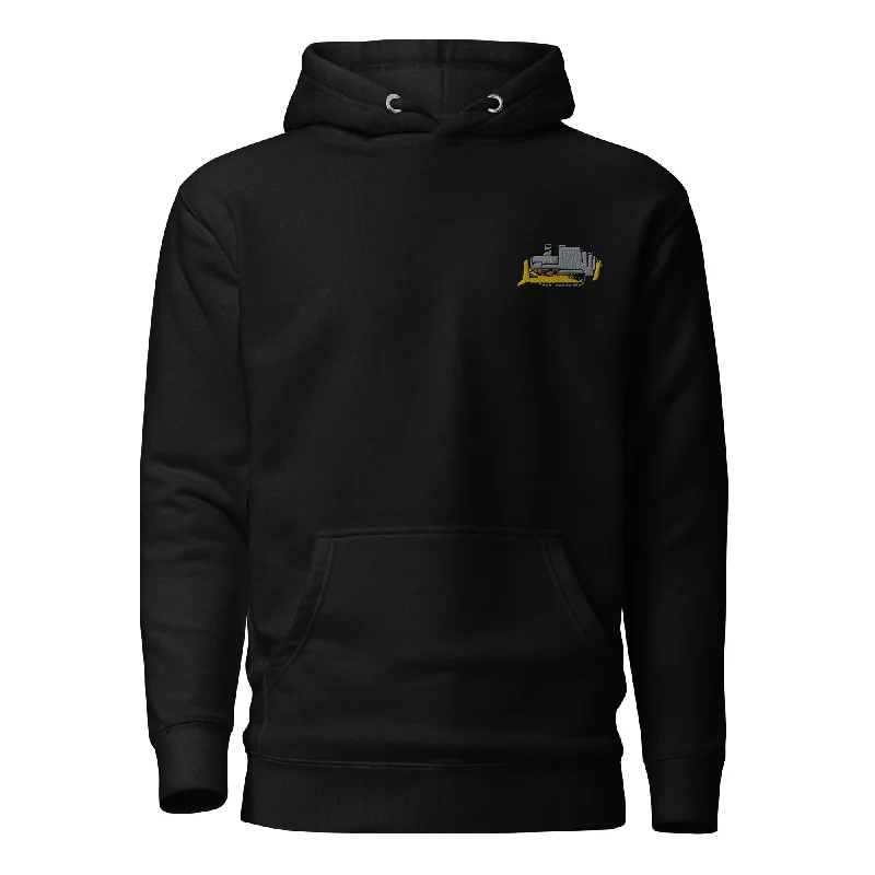 The Killdozer Embroidered Hoodie Hoodie with Hood Adjustable Protection